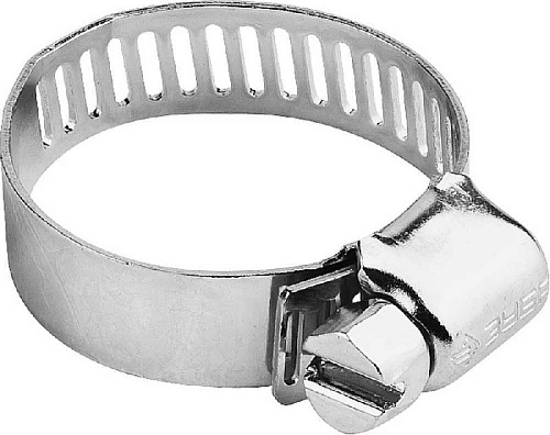 Хомут стальной 8-13 мм, оцинкованая просечная лента 8 мм ЗУБР Профессионал Хомут стальной 8-13 мм, оцинкованая просечная лента 8 мм ЗУБР Профессионал