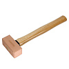 Молоток медный 500 гр с деревянной рукояткой GARWIN Молоток медный 500 гр с деревянной рукояткой GARWIN