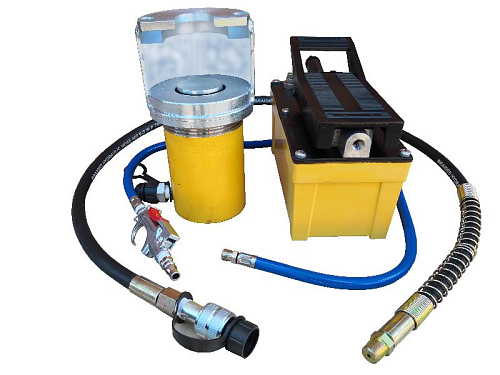 Съемник пневмогидравлический для демонтажа рулевых тяг груз. автомобилей (Россия, Европа, Америка) Съемник пневмогидравлический для демонтажа рулевых тяг груз. автомобилей (Россия, Европа, Америка)