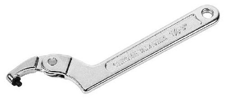 Ключ серповидный 3/4" - 2" (19-50 мм) со штифтом Licota Ключ серповидный 3/4" - 2" (19-50 мм) со штифтом Licota