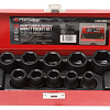 Набор головок торцевых ударных 10-24 мм (1/2") 6 гр., 10 предм., в кейсе Forsage F-4101-5MPB Набор головок торцевых ударных 10-24 мм (1/2") 6 гр., 10 предм., в кейсе Forsage F-4101-5MPB
