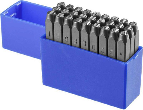 Клейма буквенные 5 мм (латинские) ЗУБР Профессионал Клейма буквенные 5 мм (латинские) ЗУБР Профессионал