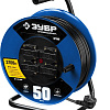 Удлинитель на катушке КГ 50 м, 4 гнезда, 3*1,5 кв.мм, 3700 Вт, IP44 ЗУБР Профессионал КГ-315 Удлинитель на катушке КГ 50 м, 4 гнезда, 3*1,5 кв.мм, 3700 Вт, IP44 ЗУБР Профессионал КГ-315