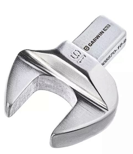 Насадка для ключа динамометрического рожковая 16 мм, 9*12 мм GARWIN Насадка для ключа динамометрического рожковая 16 мм, 9*12 мм GARWIN