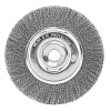 Щетка дисковая 200 мм/22 мм для УШМ витая проволока Сибртех Щетка дисковая 200 мм/22 мм для УШМ витая проволока Сибртех