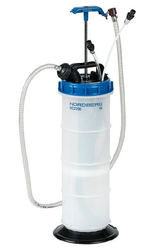 Установка маслосборная с ручным приводом и щупами 7,5 л NORDBERG NO2308 Установка маслосборная с ручным приводом и щупами 7,5 л NORDBERG NO2308