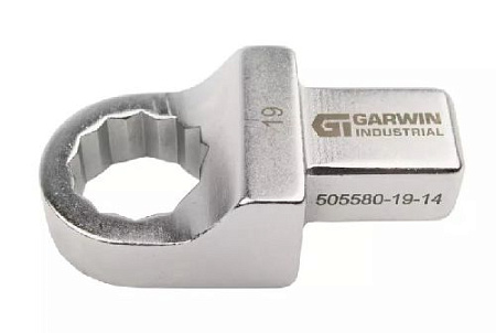 Насадка для ключа динамометрического накидная 19 мм, 14*18 мм GARWIN Насадка для ключа динамометрического накидная 19 мм, 14*18 мм GARWIN