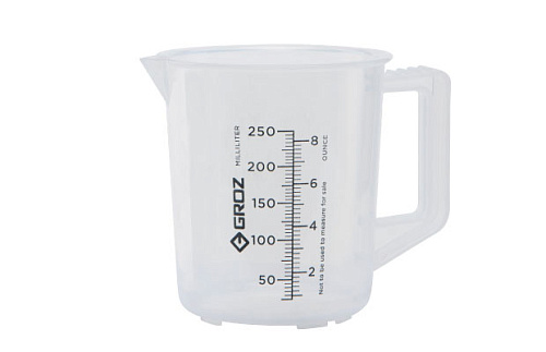 Емкость мерная из полиметных материалов с разметкой 1000 мл GROZ Емкость мерная из полиметных материалов с разметкой 1000 мл GROZ