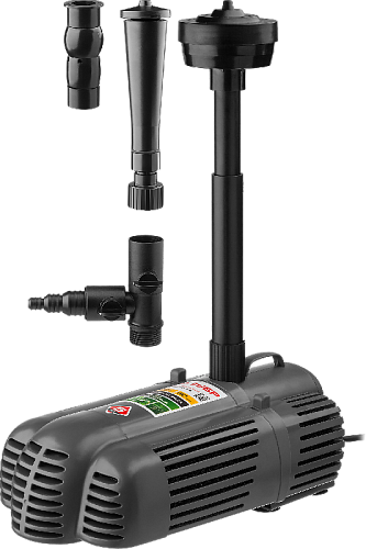 Насос фонтанный для грязной воды, напор 3,4 м, 85 Вт ЗУБР Насос фонтанный для грязной воды, напор 3,4 м, 85 Вт ЗУБР