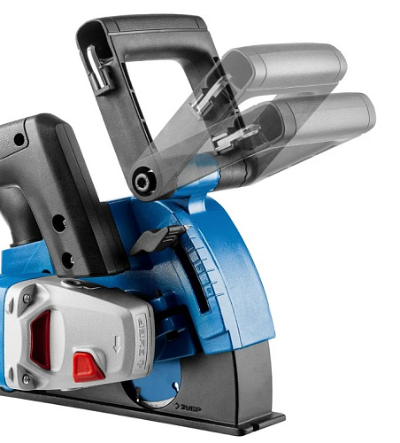 Штроборез (бороздодел) 1400 Вт, диск 125 мм, глуб. 30 мм, в кейсе ЗУБР ЗШ-П30-1400 ПСТК Штроборез (бороздодел) 1400 Вт, диск 125 мм, глуб. 30 мм, в кейсе ЗУБР ЗШ-П30-1400 ПСТК