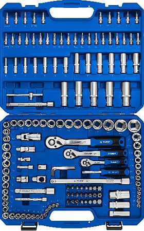 Набор инструмента 150 предм. (1/2", 1/4", 3/8") ЗУБР Профессионал А-151 Набор инструмента 150 предм. (1/2", 1/4", 3/8") ЗУБР Профессионал А-151