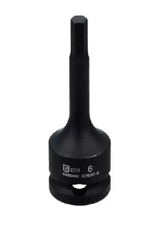 Головка торцевая ударная HEX 1/2" H 6 мм L=78 мм Garwin Головка торцевая ударная HEX 1/2" H 6 мм L=78 мм Garwin