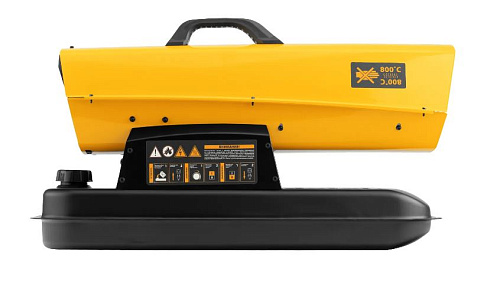 Пушка дизельная тепловая 25 кВт, 600 м.куб/час, 19л, 1.9 л/ч, термостат Denzel DHG-25i Пушка дизельная тепловая 25 кВт, 600 м.куб/час, 19л, 1.9 л/ч, термостат Denzel DHG-25i