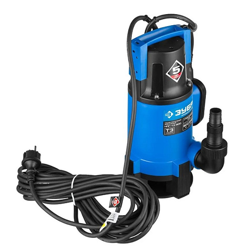 Насос дренажный для грязной воды 900 Вт ЗУБР Насос дренажный для грязной воды 900 Вт ЗУБР