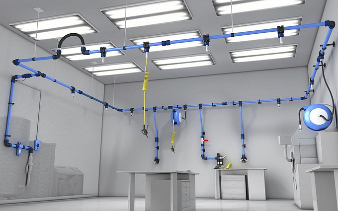 Монтаж пневмолиний Монтаж пневмолиний