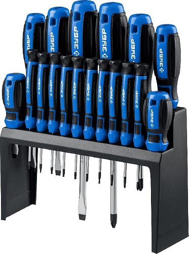 Набор отверток 18 шт на подставке ЗУБР Профессионал-18 Набор отверток 18 шт на подставке ЗУБР Профессионал-18