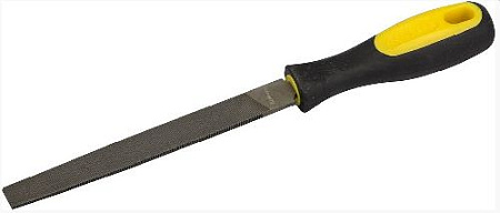 Напильник плоский 200 №2 двухкомпонентная рукоятка STAYER Напильник плоский 200 №2 двухкомпонентная рукоятка STAYER