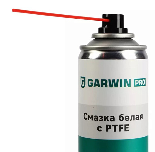 Смазка многоцелевая силиконовая белая с PTFE 400 мл GARWIN PRO Смазка многоцелевая силиконовая белая с PTFE 400 мл GARWIN PRO