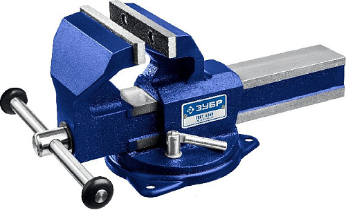 Тиски слесарные 140 мм поворотные, чугун ЗУБР УРАЛ Тиски слесарные 140 мм поворотные, чугун ЗУБР УРАЛ