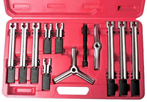 Набор съемников раздвижных со сменными захватами (100, 200, 250 мм) JTC Набор съемников раздвижных со сменными захватами (100, 200, 250 мм) JTC