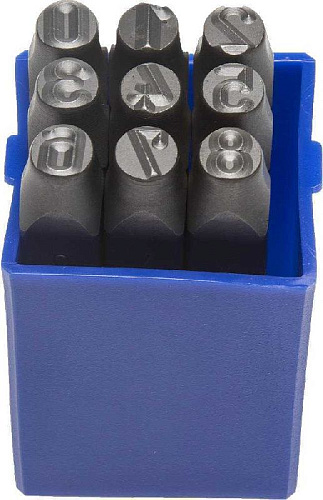 Клейма цифровые № 8 стальные Зубр Профессионал Клейма цифровые № 8 стальные Зубр Профессионал