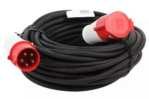 Удлинитель-шнур КГ 20 м, 5*2,5, промышленный силовой ТЕХРИМ Удлинитель-шнур КГ 20 м, 5*2,5, промышленный силовой ТЕХРИМ