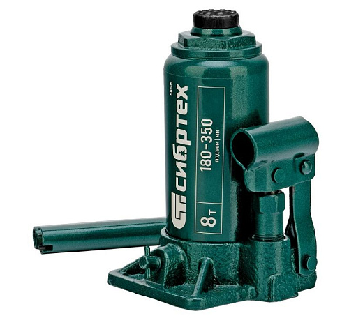 Домкрат бутылочный 8 т 180-350 мм Сибртех Домкрат бутылочный 8 т 180-350 мм Сибртех