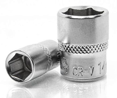 Головка торцевая 1/2" 13 мм, 6 гр., СтанкоИмпорт Головка торцевая 1/2" 13 мм, 6 гр., СтанкоИмпорт