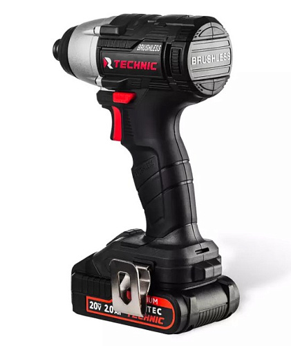 Винтоверт аккумуляторный ударный 20 В, 150 Нм, 2*2 Ач, бесщеточ. двиг. в кейсе RUNTEC TECHNIC Винтоверт аккумуляторный ударный 20 В, 150 Нм, 2*2 Ач, бесщеточ. двиг. в кейсе RUNTEC TECHNIC