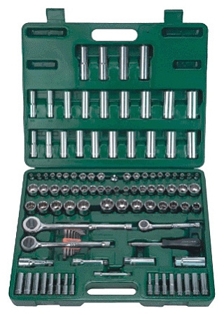 Набор инструмента 107 предм (1/2", 1/4", 3/8) Jonnesway S04H48107S Набор инструмента 107 предм (1/2", 1/4", 3/8) Jonnesway S04H48107S